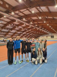 Panevėžio sporto centro lengvaatlečiai dalyvavo kalėdinėse varžybose