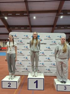 Panevėžio sporto centro lengvaatlečiai dalyvavo kalėdinėse varžybose 1