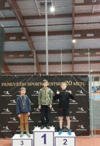 Panevėžio sporto centro lengvaatlečiai dalyvavo kalėdinėse varžybose 20